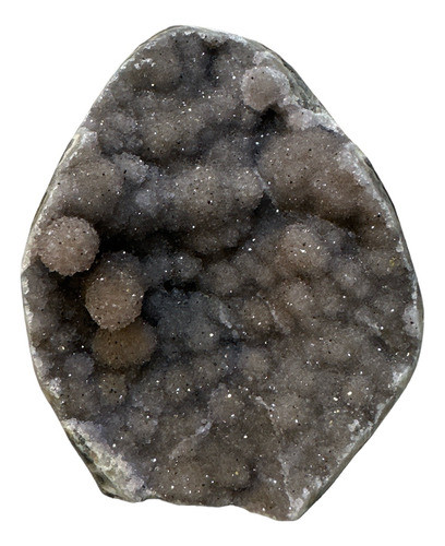 Piedra Geoda Cuarzo Brillo Del Catalán. Gris Brillo. Tuset. 0