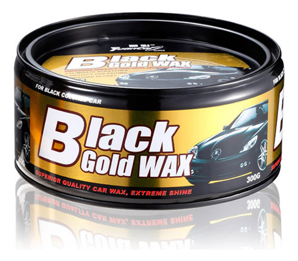 Cera De Coche De Oro Negro Con Almohadilla Solida Carnauba A 0
