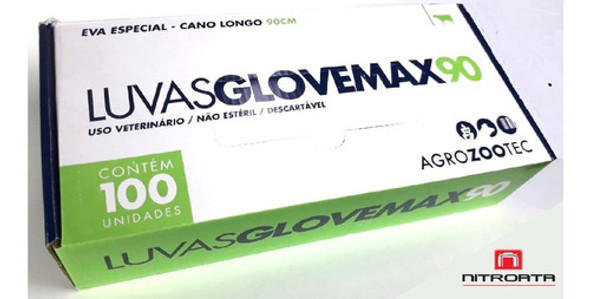 Luva Especial P/ Inseminação Artificial - 100 Unidades 90 Cm 1 Luva Especial P/ Inseminação Artificial - 100 Unidades 90 Cm 1