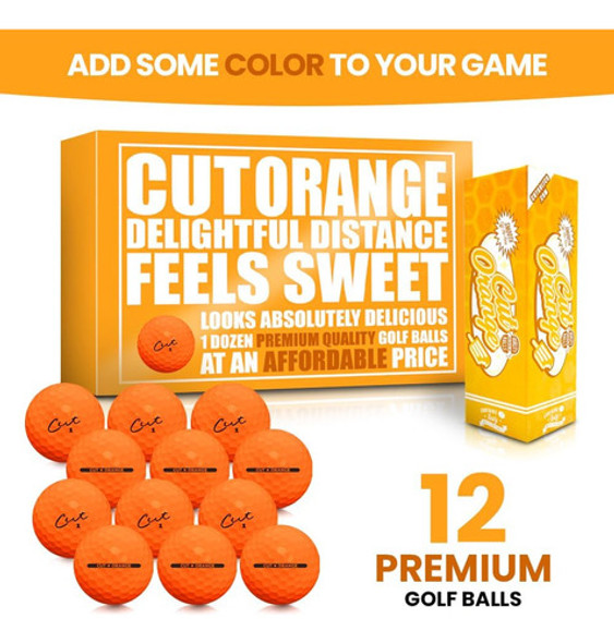 Cut Golf Pelotas Golf Tacto Suave Y Distancia Máxima Una Del 1
