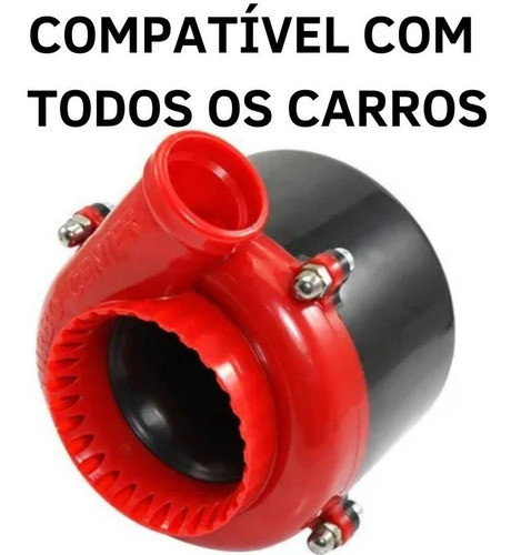 Turbina Universal Virtual Eletronico Carro Blow Off Hooter 1