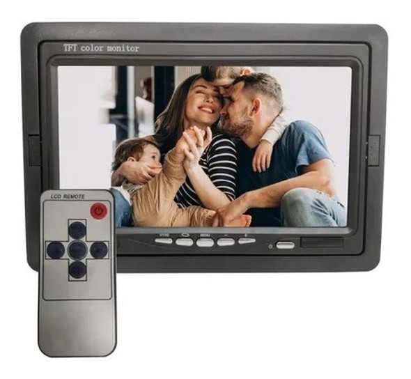 Monitor De Teste Cftv Tft Lcd Color 0