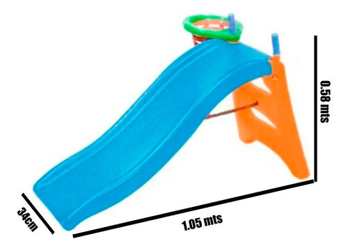 Tobogan Baby 2en1+ Aro Basquet Vegui Super Resistente 1