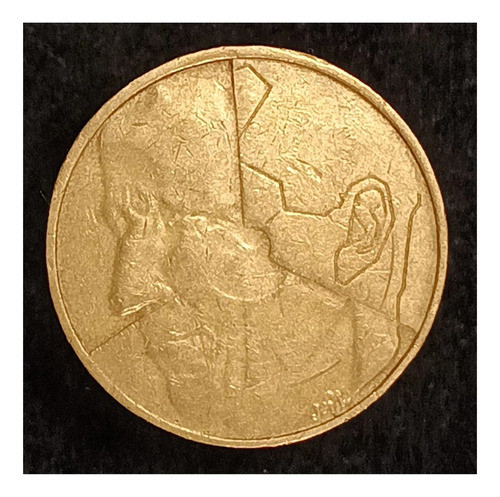Bélgica 5 Francos 1986 Exc Km 164 Rey De Bélgica 1