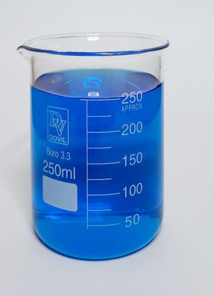 Béquer Becker De Vidro Forma Baixa (griffin) 250ml 1 Béquer Becker De Vidro Forma Baixa (griffin) 250ml 1