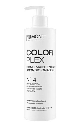 Color Plex N0 - N4 - N5 - Sh. Acond . Trat X 500 Ml Primont 1