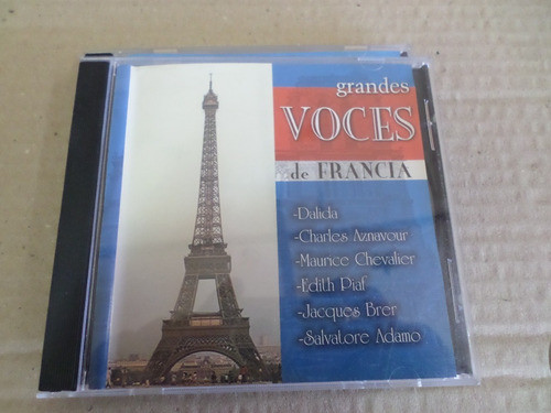 Grandes Voces De Francia - Cd 0