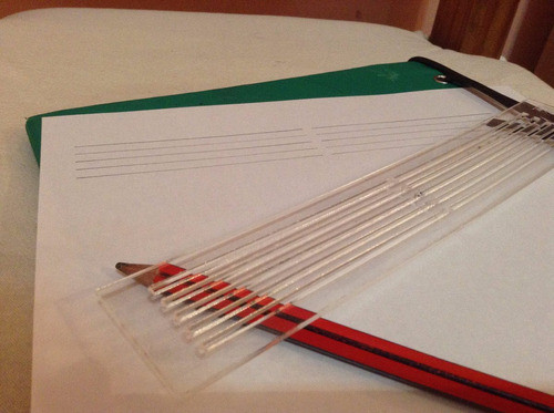 Pentapen Plantilla Pentagrama 20 Cm (reforzada) 0