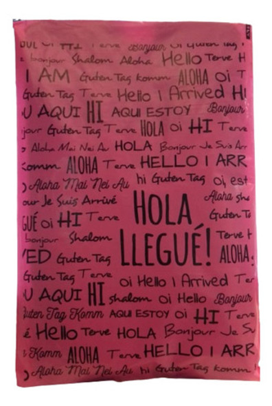 Sobre Ecommerce Hola Llegue Rosa 42x54 N3 X100 0 Sobre Ecommerce Hola Llegue Rosa 42x54 N3 X100 0