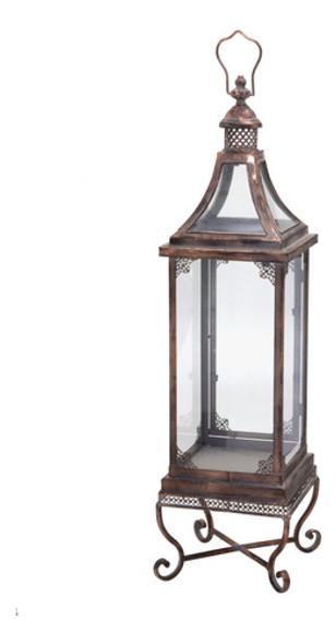 Lanterna Decorativa Vintage Bronze 69cm Espressione 0