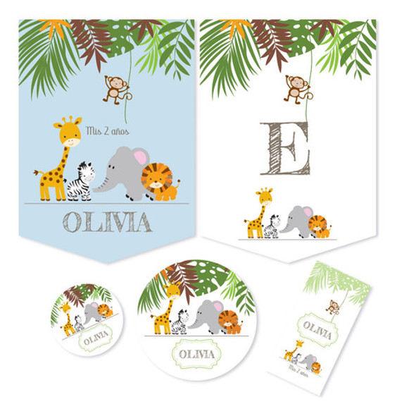 Kit Imprimible Animales De La Selva Candy Bar Tukit 0 Kit Imprimible Animales De La Selva Candy Bar Tukit 0