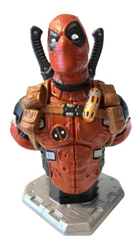 Figura De Deadpool Busto - Impresión 3d 0