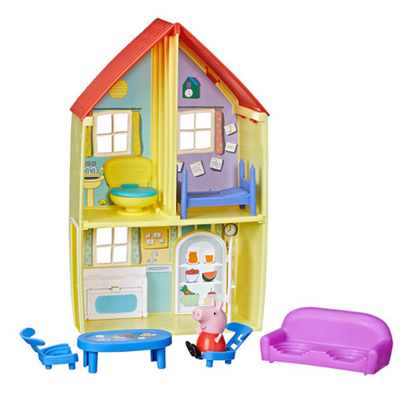 La Casa De Peppa Con Accesorios Hasbro 1