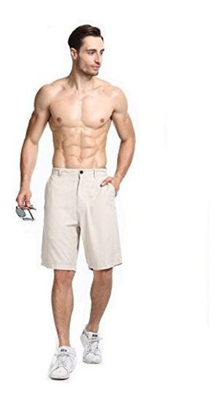 Lavenderi Walk Mens Lino Casual Clasico Fit Short 0