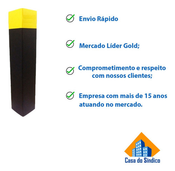 Stopcar  Coluna Garagem Batente Segurança  Estacionamento 1