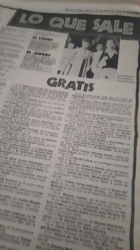 Suple Si Clarin Abril 1990 Vilas Ratones En Cemento Depeche 1
