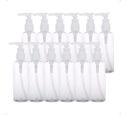 Dispensador Envases Botella Plástico 60ml X 12 Unidades Otec 0