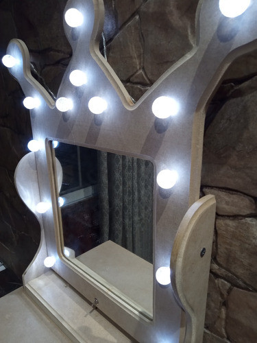 Maquillador Infantil De Mesa + 14 Luces Leds 1