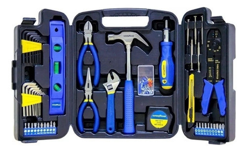 Set Herramientas Maletín Gy5009 Goodyear 129 Piezas  Cuota 0