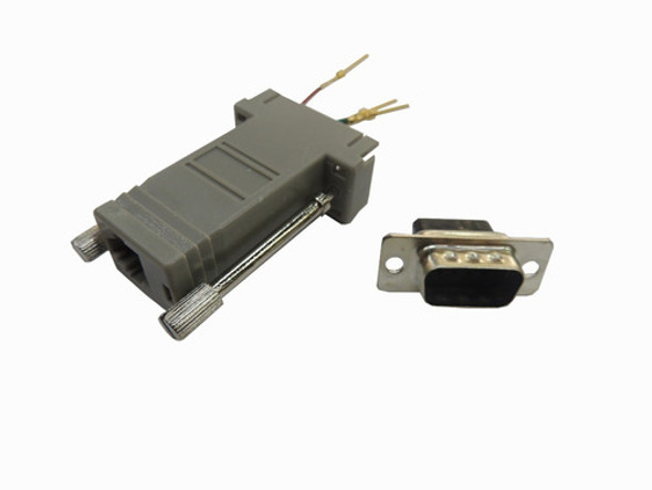 Adaptador Db9 Macho A Ficha Telefónica 4p4c - X Unidad 0 Adaptador Db9 Macho A Ficha Telefónica 4p4c - X Unidad 0