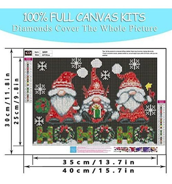 Pintura Por Diamantes Kit Completo 30x40cm -99qdtfk3 1