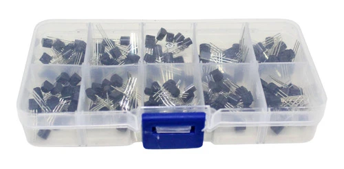 Kit 200 Transistores 10 Valores Com Box 0