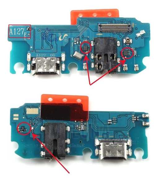 Placa De Carga Para Samsung A12 Nacho (a127f) / Carga Rápida 0
