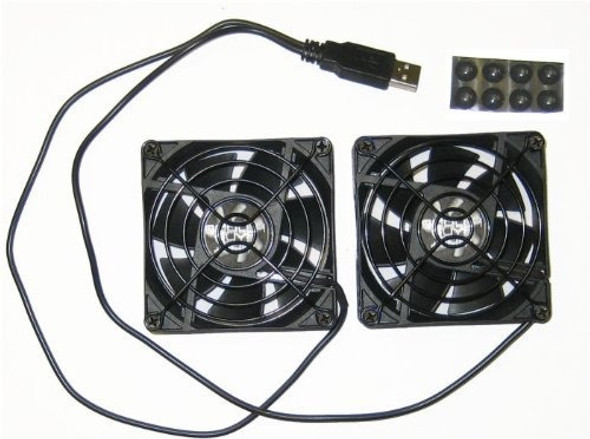 Coolerguys Dual 80mm Ventiladores Usb 0