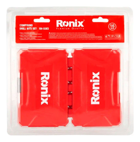Juego De Mechas Combinado 16pz Ronix Rh-5583 H Y T 1