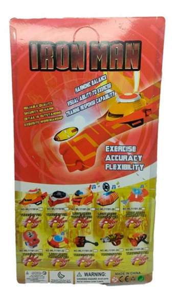 Relógio Lançador Com Luva E Discos Vingadores - Homem Ferro 1