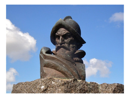 Juan Diaz De Solis Monumento Punta Ballena - Lámina 45x30 Cm 1