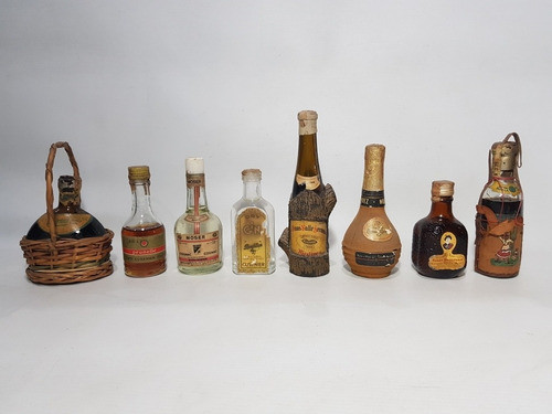 Antiguas Mini Botellas Llenas Muestra Public Lote Mag 58657 0