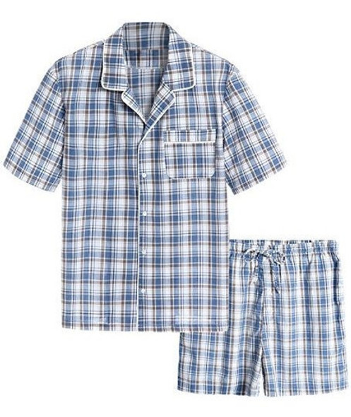 Latuza Pijama Corto De Algodon Para Hombre 0