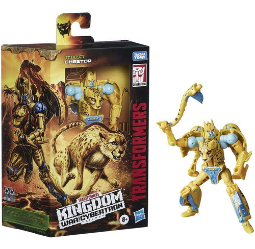 Transformers War For Cybertron Kingdom Deluxe Class Cheetor 0