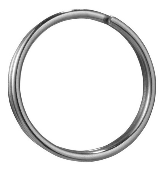 100 X Aros Sin Fin 20mm Argolla Para Llavero Liviano Zincado 0