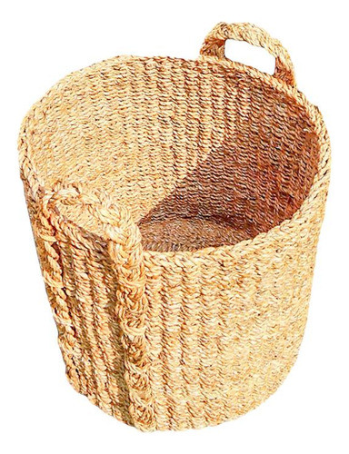 Cesto Decorativo Seagrass Potira 45cm Mek 0
