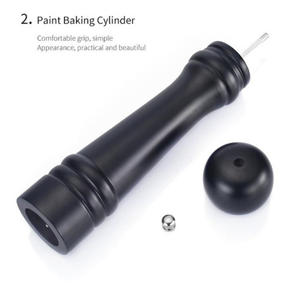 Molinillo Pimienta 25cm Pimentero Molino Granos Madera Paris 1