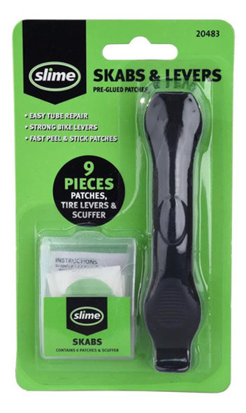 Kit Reparación Slime Parches Autoadhesivos + Palancas 1 Kit Reparación Slime Parches Autoadhesivos + Palancas 1