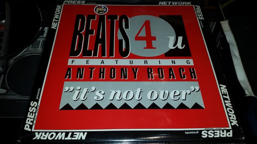 Beats 4 U Featuring Anthony Roach It's Not Over Vinilo Maxi 0