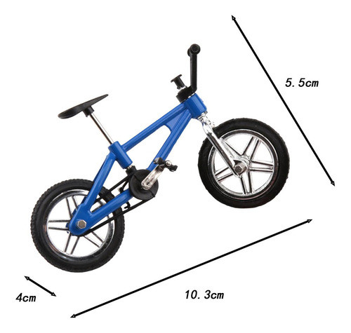 Dedo Bicicleta Esporte Jogos Festa Favor Artesanato Azul 1