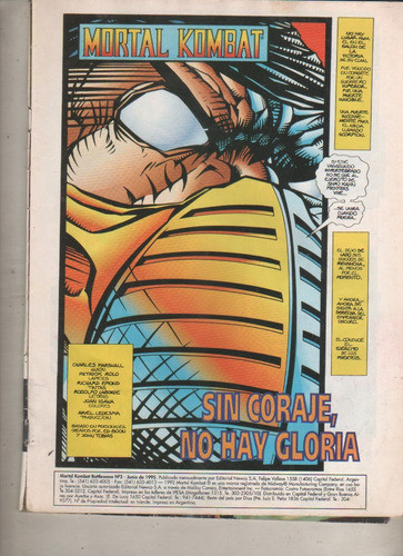 Revista * Mortal Kombat * Battlewave * Nº 3 - Año 1995 1