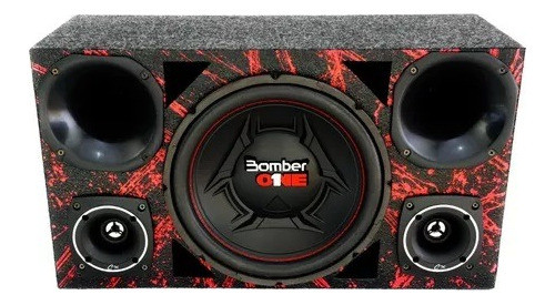 Caja Trio 12 Pulgadas Bomber One Sonido Automotivo Potenciad 1