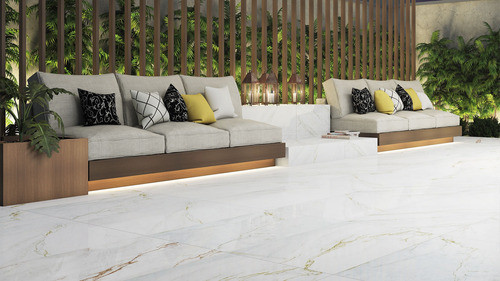 Porcelanato Importado Villagres 106x106 Cm Marmo D'oro 1