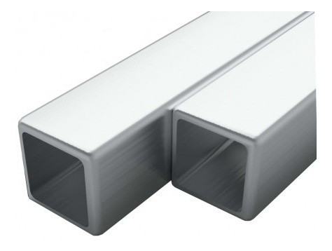 Caño Cuadrado En Acero Inoxidable 40x40 X 1.25mm Espesor 1