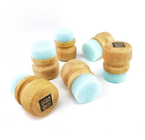 4 Taponadores Esponja, Para Aplicar Pintura, 3 Cm Diámetro 0