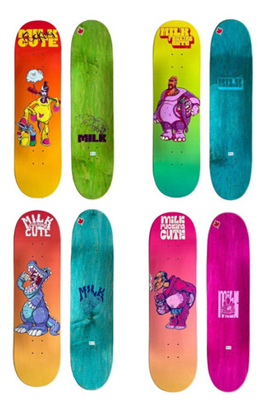 1 Shape Milk 8.25 Colours Red + Lixa Emborrachada 0