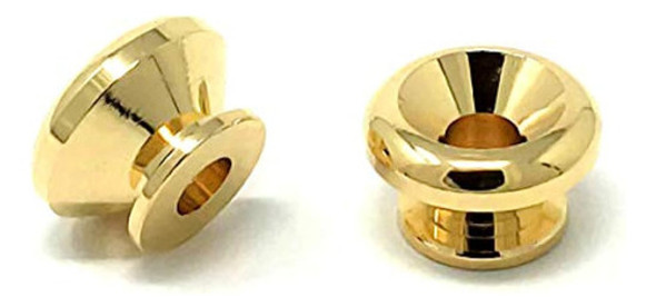Vintage Forge Guitar Strap Buttons Gold Modern Style Univers 1