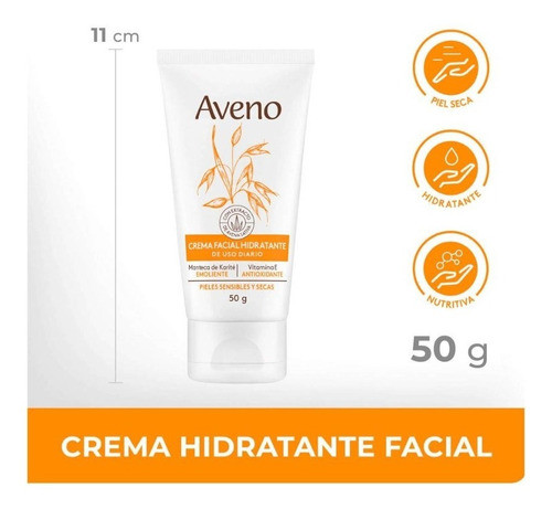 Crema Hidratante Facial Aveno 50gr 1