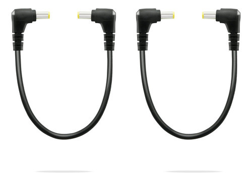 Gintooyun 2 Cables De Enchufe Macho A Macho De 0.217in X 0.0 0