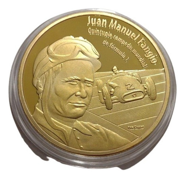 Argentina Medalla Juan Manuel Fangio - Colección 0 Argentina Medalla Juan Manuel Fangio - Colección 0